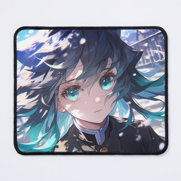 Item preview, Muichiro Tokito Demon Slayer Snowfall Calm Blue Eyes designed and sold by earlobejerk.