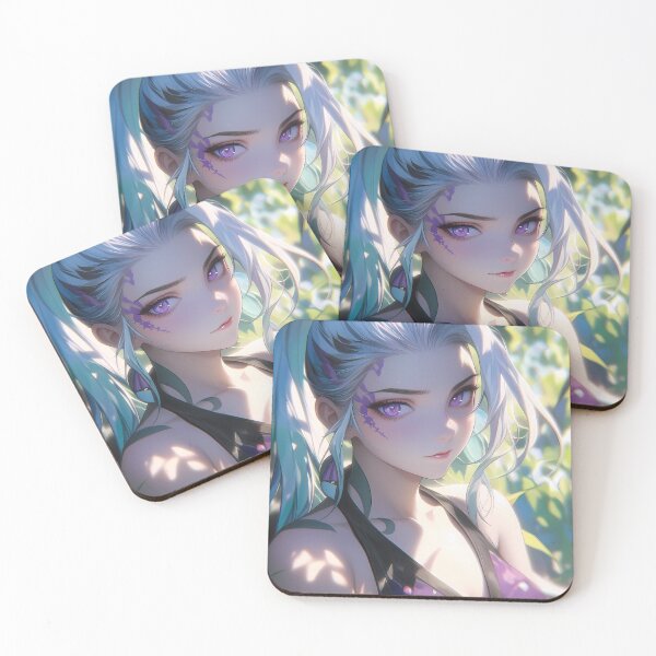 Item preview, Daki Demon Slayer Purple Garden Anime Girl Waifu designed and sold by earlobejerk.