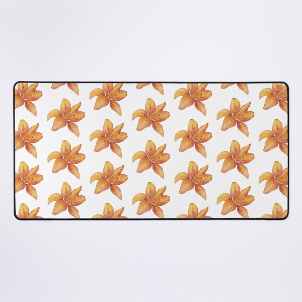 Item preview, Orange watercolour flower designed and sold by gouriiva.
