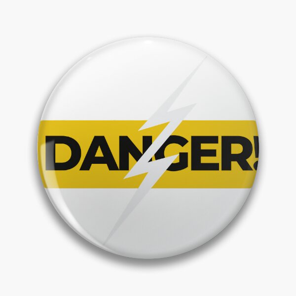 Item preview, Danger Sign Vintage Retro Aesthetic Graphic designed and sold by TheCreativeKhan.