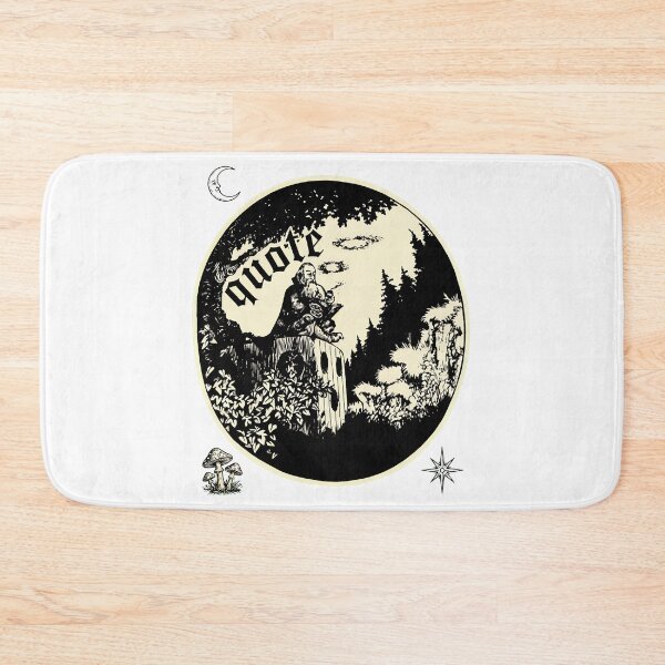 Item preview, Mystic Hermit Smoking Pipe Forest Circle Design designed and sold by sawsan-art.