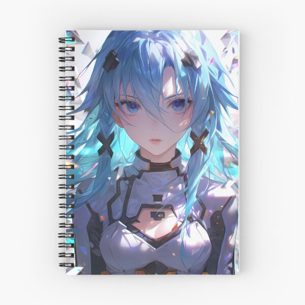 Item preview, Sinon Sword Art Online Blue Crystal Anime Girl Focus designed and sold by earlobejerk.