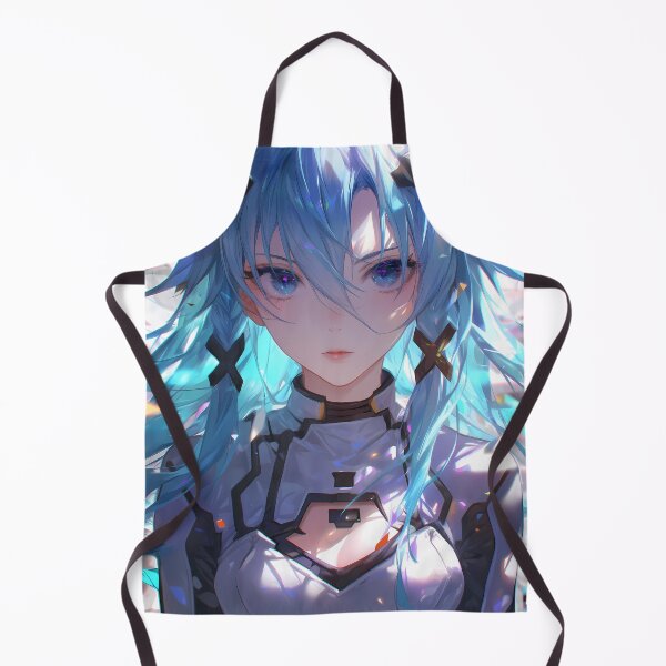 Item preview, Sinon Sword Art Online Blue Crystal Anime Girl Focus designed and sold by earlobejerk.