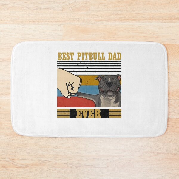 Item preview, BEST PITBULL DOG DAD EVER designed and sold by Dmo3HarkoArt.