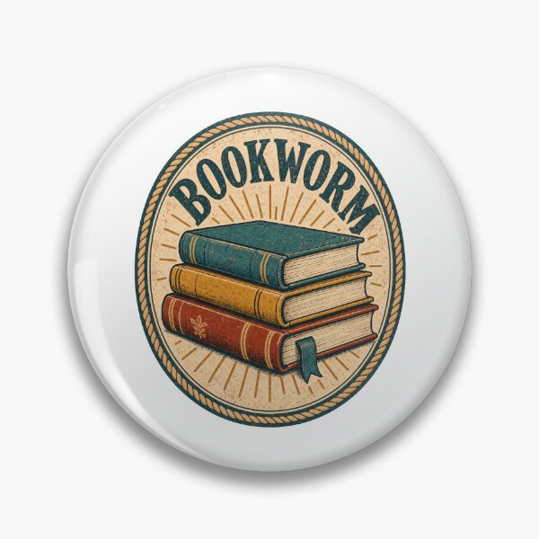 Item preview, Bookworm Book Stack For Bookworms designed and sold by pirminio.