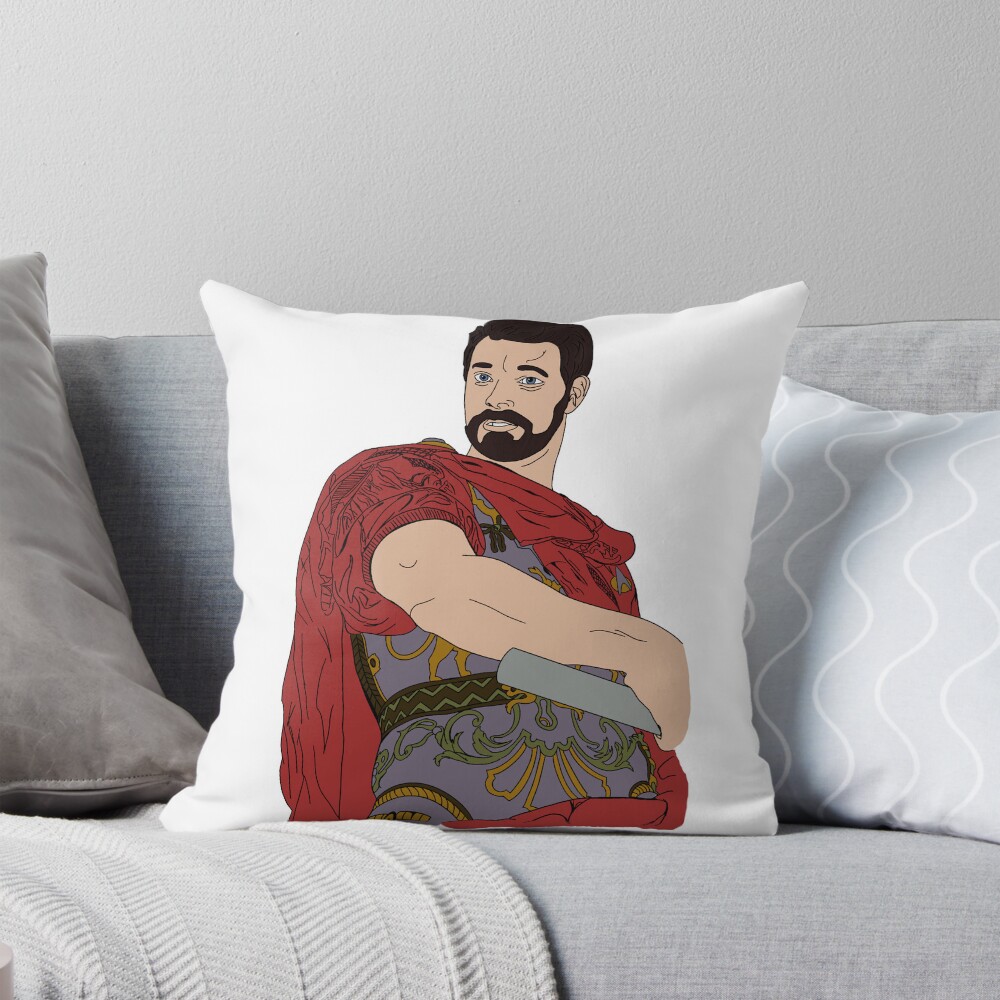 Item preview, Throw Pillow designed and sold by TheQueenHasNo.
