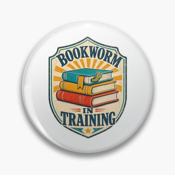 Item preview, Bookworm in Training Reading Gift designed and sold by pirminio.