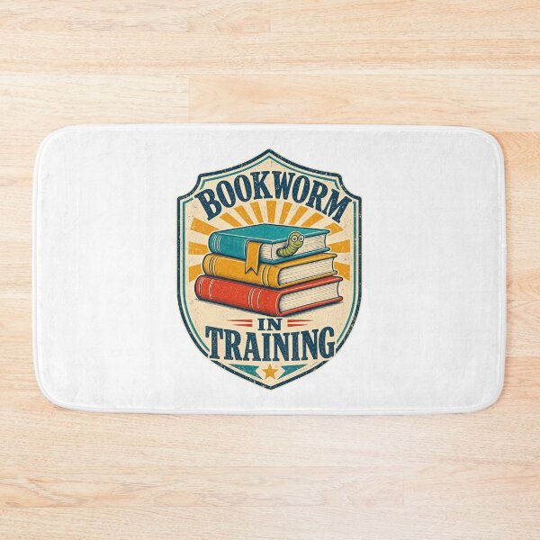 Item preview, Bookworm in Training Reading Gift designed and sold by pirminio.