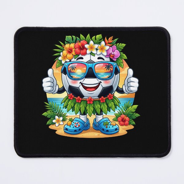 Item preview, Hawaiian Soccer Hawaii Tropical Beach Summer Vacation Kids designed and sold by Littermin.