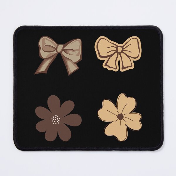 Item preview, Cozy Aesthetic Brown Bow and Flower Sticker Pack designed and sold by Art_IN_Design Pack.
