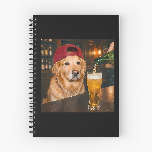 Item preview, Funny Golden Retriever Drinking Beer Meme designed and sold by FrankIsabel.