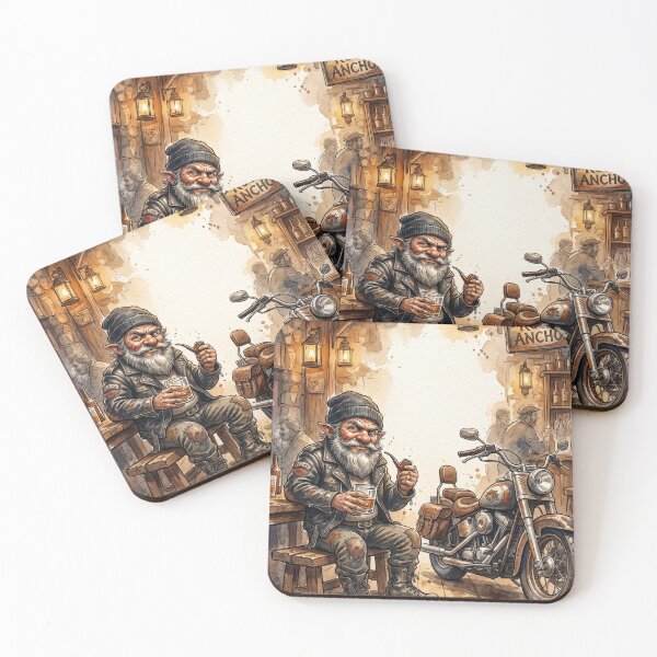 Item preview, Too Old to Care – Funny Rebel Gnome  designed and sold by Organized-ish.