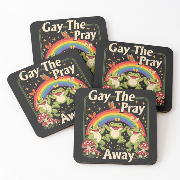Item preview, Stay Gay Funny Rainbow Frog LGBTQ Pride Ally LGBT Equality designed and sold by CriseldaBruning.
