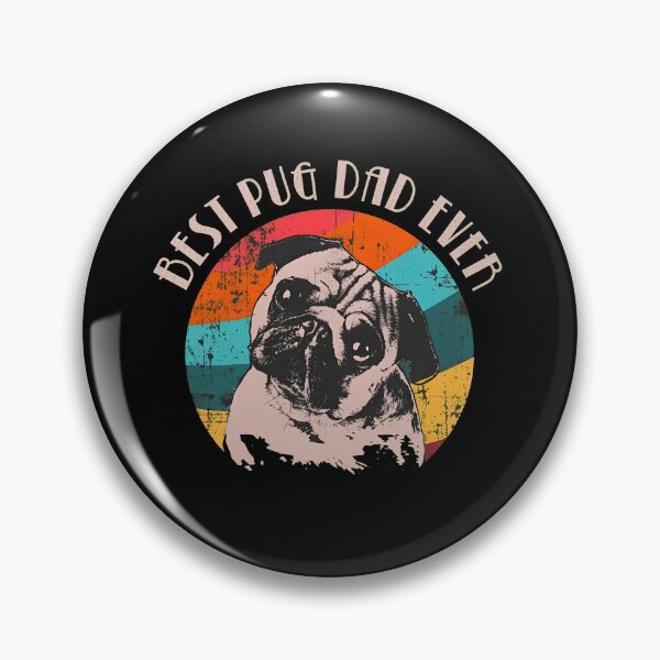 Item preview, BEST PUG DAD EVER designed and sold by Dmo3HarkoArt.