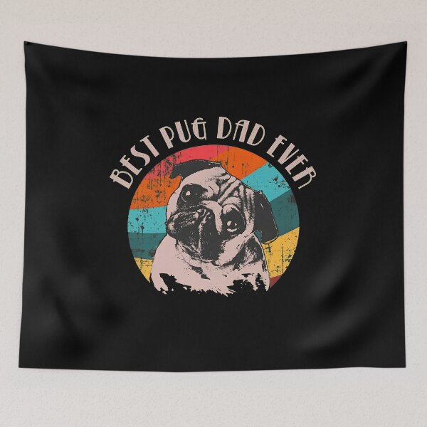 Item preview, BEST PUG DAD EVER designed and sold by Dmo3HarkoArt.