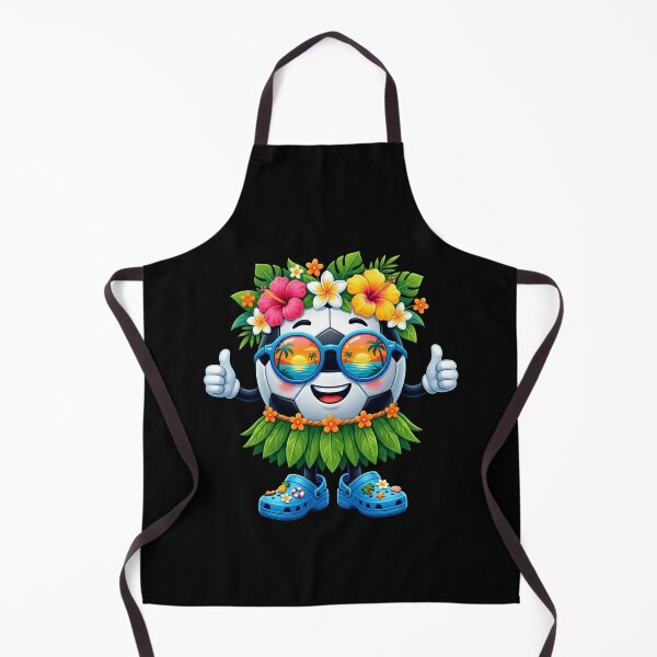 Item preview, Hawaiian Soccer Hawaii Tropical Beach Summer Vacation Kids designed and sold by Littermin.