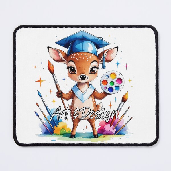 Item preview, Cute Fawn Art and Design Graduate designed and sold by AQUILAKREO.