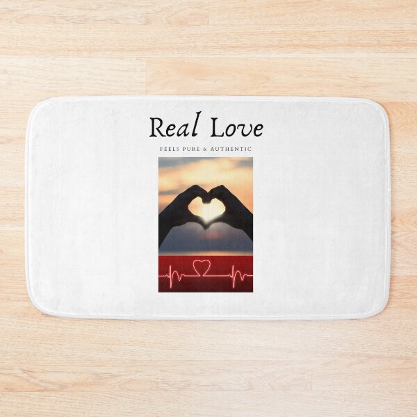 Item preview, Real Love – Heart Shape Sunset Romance designed and sold by wojtas90.