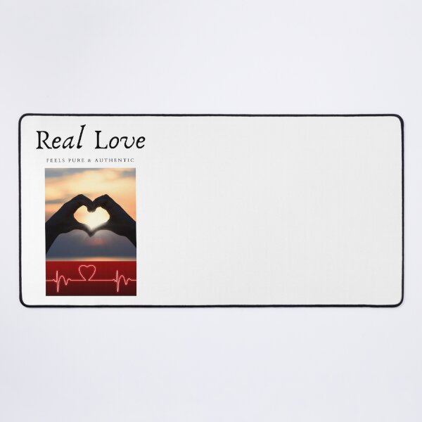 Item preview, Real Love – Heart Shape Sunset Romance designed and sold by wojtas90.