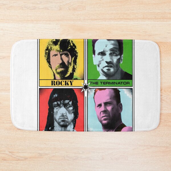 Item preview, Pop Art Action Heroes Icons Grid designed and sold by Echomyriad.