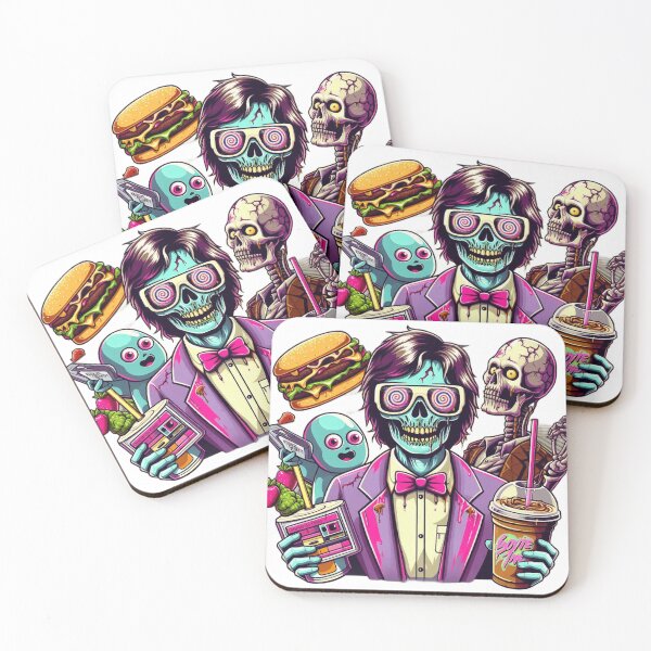 Item preview, retro geeky zombie designed and sold by Shirtabell.