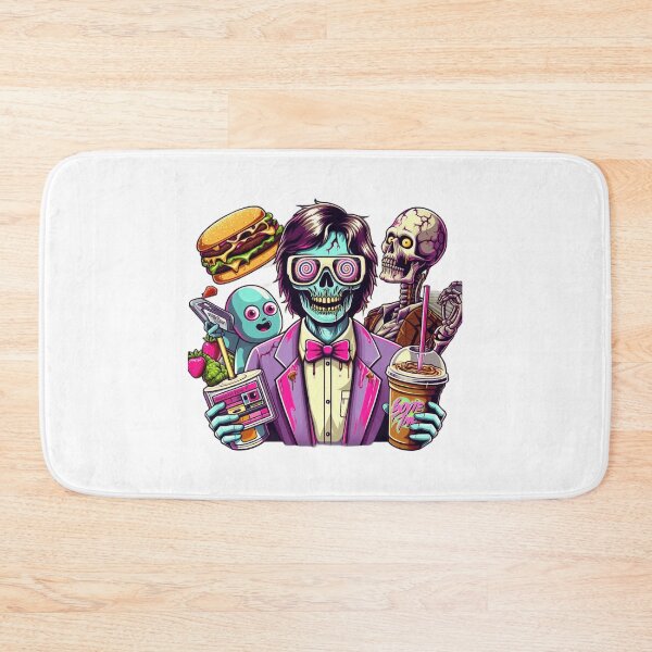 Item preview, retro geeky zombie designed and sold by Shirtabell.