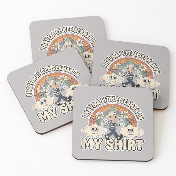 Item preview, I Have a Little Seaman On My Shirt Funny Gag Humor designed and sold by mjohnson9.