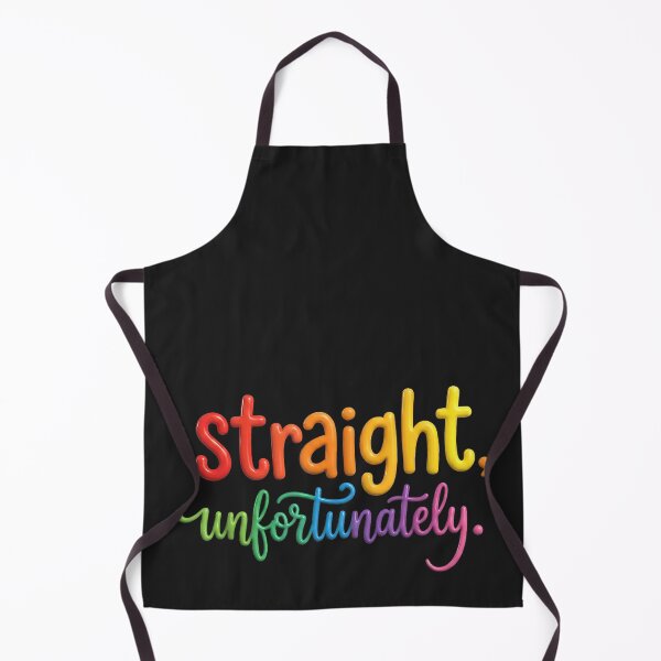 Item preview, Straight, Unfortunately Rainbow Pride Ally LGBTQ Gay designed and sold by CriseldaBruning.