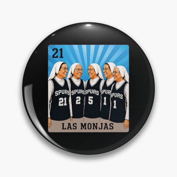 Item preview, San Antonio Spurs 2026 Playoffs Spurs Nuns Las Monjas Card designed and sold by luytkaka.