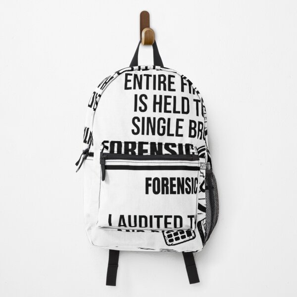 Item preview, Forensic Accountant I Audited The Spreadsheet And Discovered That Our Entire Financial Future Is Held Together By A Single Broken Macro Finance Professional Accountant Gift designed and sold by moneybunny5.