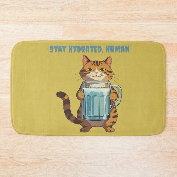 Item preview, Hydration Cat designed and sold by LEO'S CREATURE　れおずくりーちゃー.