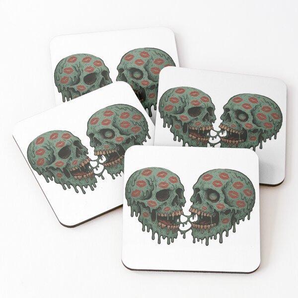 Item preview, Skulls in love designed and sold by Shirtabell.
