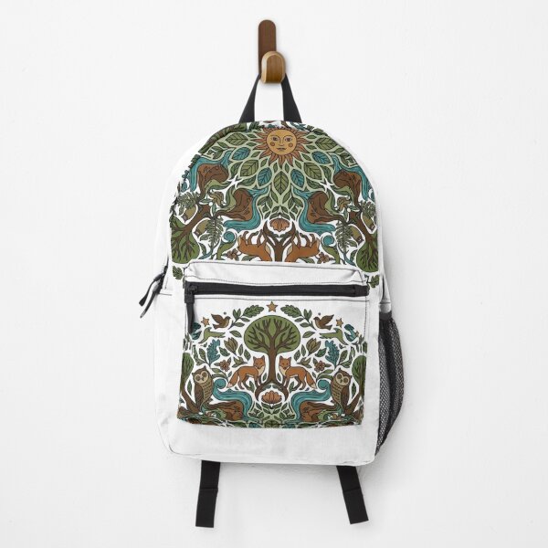 Item preview, Nature Mandala Sun and Forest Animals Cycle of Life designed and sold by VintryOff.