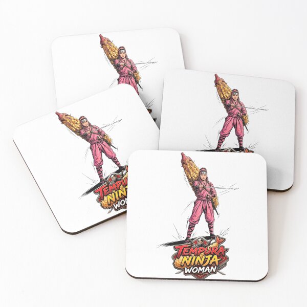 Item preview, TEMPURA NINJA WOMAN: You Won't Like Me Angry designed and sold by Surreal Characters & Cute Pups.