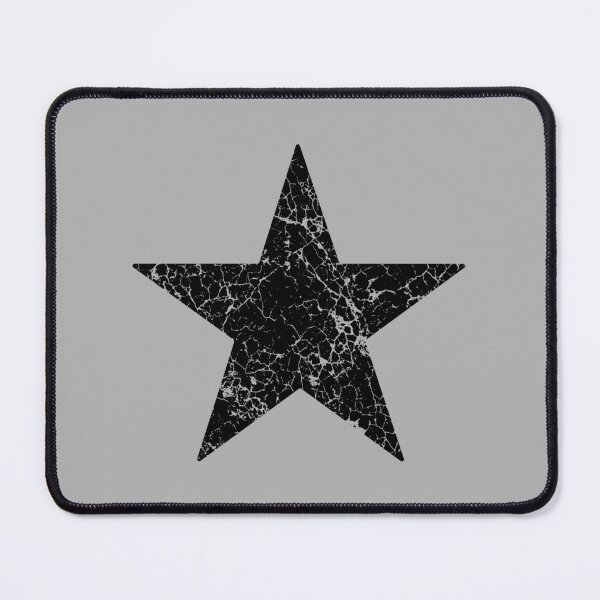 Item preview, Black Star - Distressed Effect - Soft Edges designed and sold by unrealindeed.