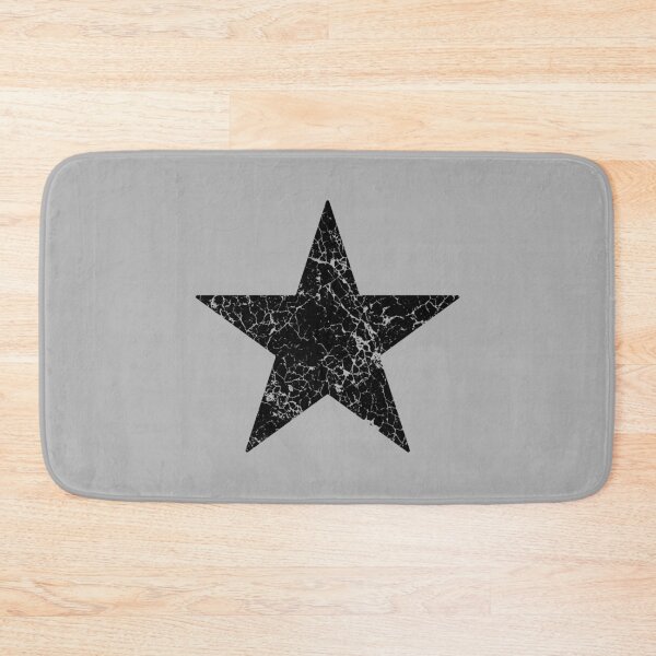 Item preview, Black Star - Distressed Effect - Soft Edges designed and sold by unrealindeed.