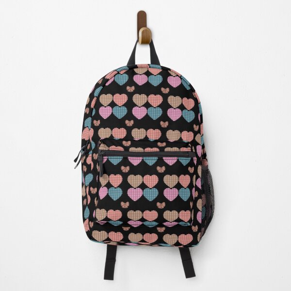 Item preview, patterns Cute Pastel Gingham Hearts and Bow Sticker Pack designed and sold by Art IN Pack.