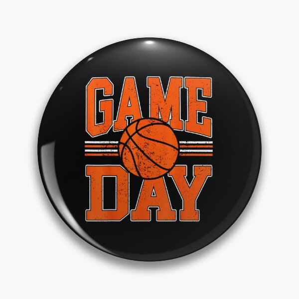 Item preview, Game Day Basketball Vintage Sports Fan with Retro Orange Style designed and sold by allistermariam.