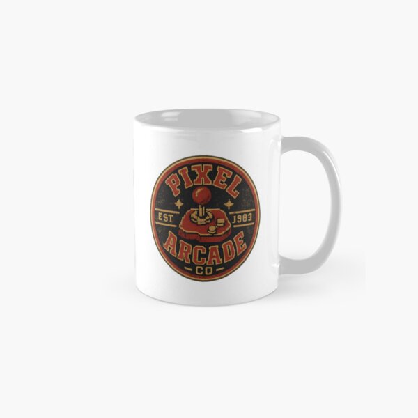 Item preview, Pixel Arcade Co Est 1983 Vintage Gaming Badge Retro Gamer Gift designed and sold by Botted.