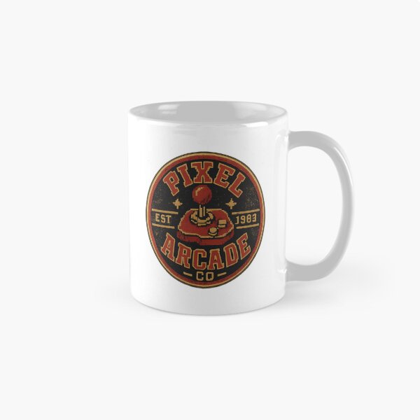 Item preview, Pixel Arcade Co Est 1983 Vintage Gaming Badge Retro Gamer Gift designed and sold by Botted.