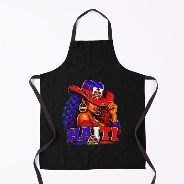 Item preview, Funny Haitian Girl Haiti Flag Proud Caribbean Women designed and sold by FrankIsabel.