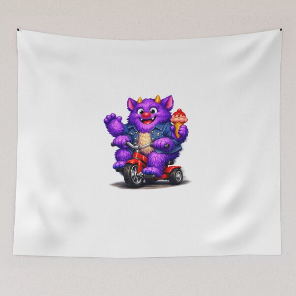 Item preview, purple fluffer designed and sold by Tony's tee 'N' stuff.