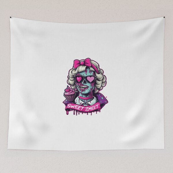 Item preview, Retro zombie woman designed and sold by Shirtabell.