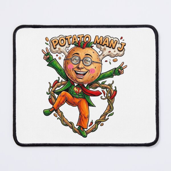 Item preview, Potato Man J: The Quirky Japanese Spud Hero designed and sold by Surreal Characters & Cute Pups.