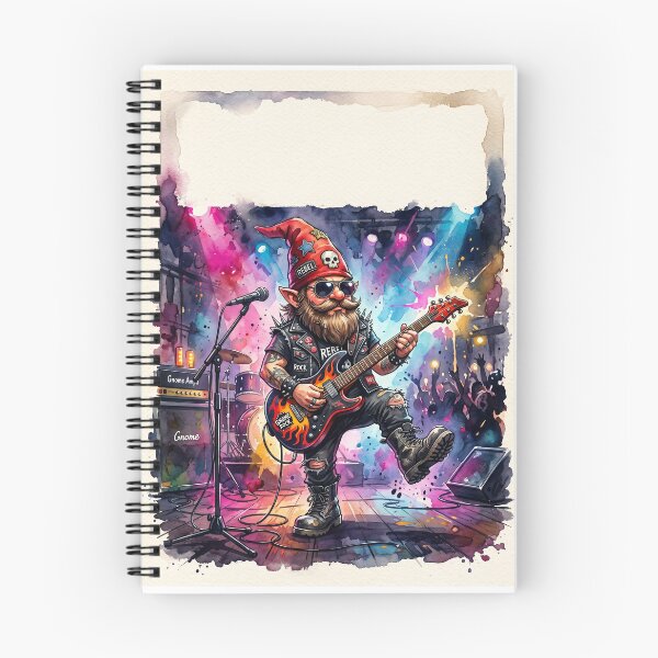 Item preview, Tiny Beard, Loud Guitar – Funny Rockstar Gnome  designed and sold by Organized-ish.