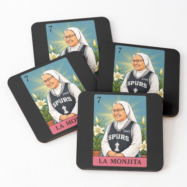Item preview, Nun La Monjita San Antonio Spurs basketball designed and sold by luytkaka.