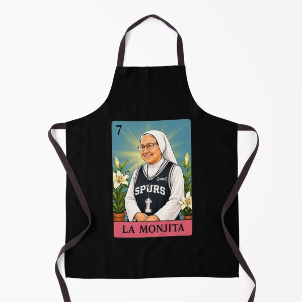 Item preview, Nun La Monjita San Antonio Spurs basketball designed and sold by luytkaka.