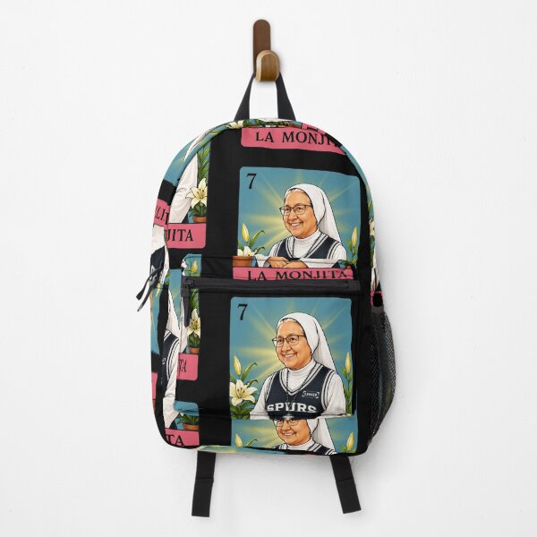Item preview, Nun La Monjita San Antonio Spurs basketball designed and sold by luytkaka.