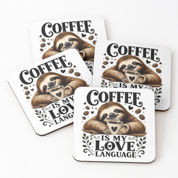 Item preview, Coffee Is My Love Language – Cute Coffee Lover Design   designed and sold by GGAUL.