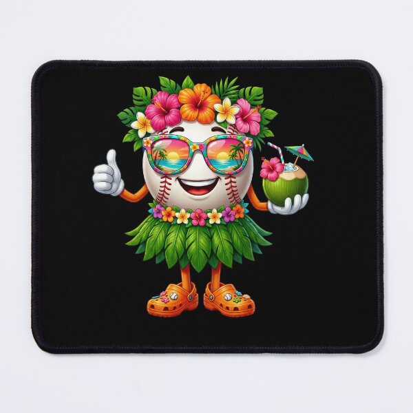 Item preview, Hawaiian Baseball Hawaii Tropical Beach Summer Vacation Kids designed and sold by Littermin.